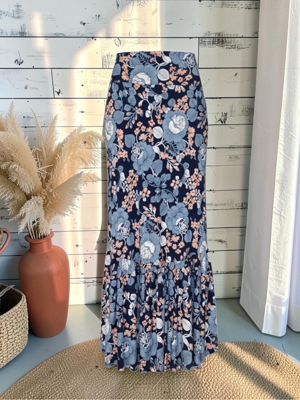 XL Floral Ruffle Maxi!! 💙